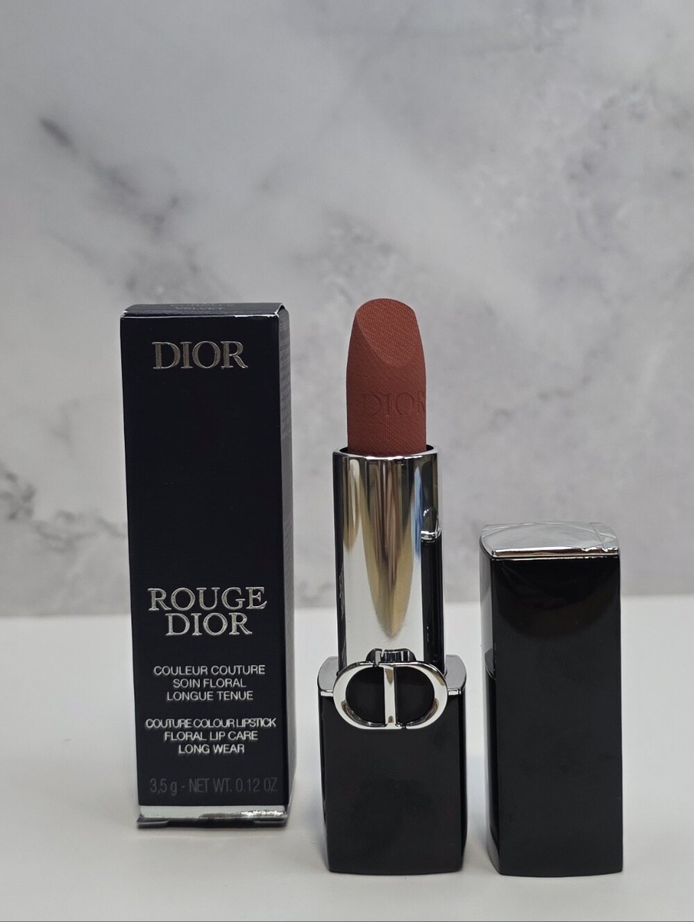 Dior Rouge Dior Lipstick — Muted Warm Pink